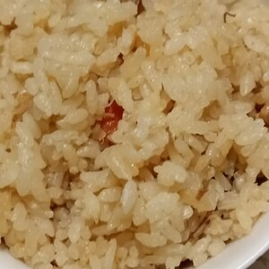 サバ缶を使って★基本の炊き込みご飯（かやくごはん）